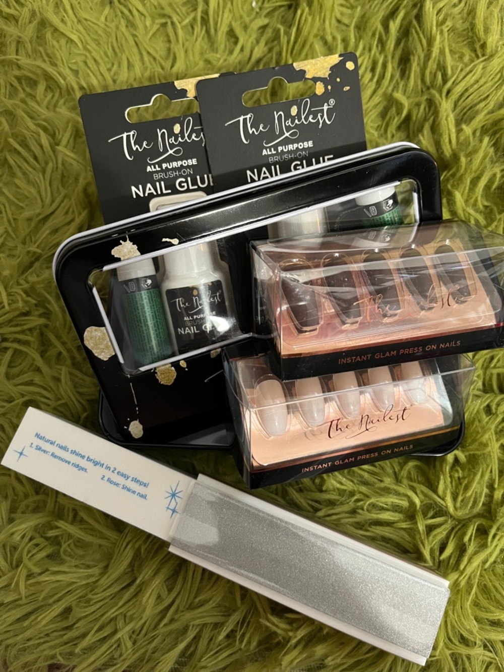 Nail Bundle - Two Full Sets/4XNail Glue
